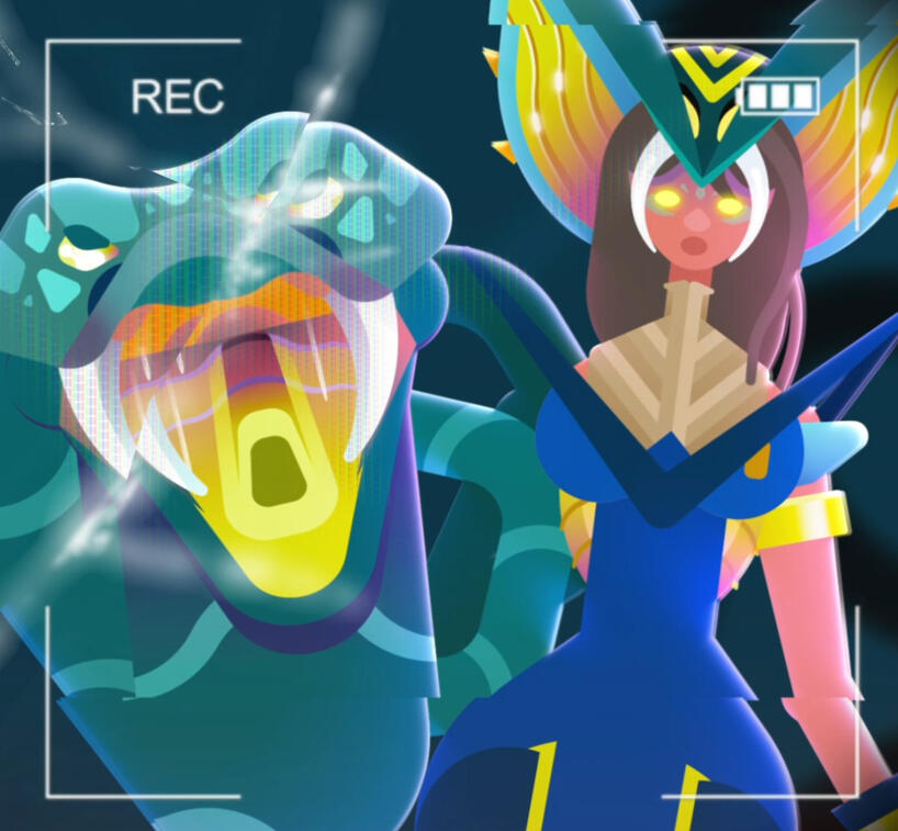 Fan Art for Sinix Design's Chroma Corps Competition 2023. Made using Adobe Illustrator.